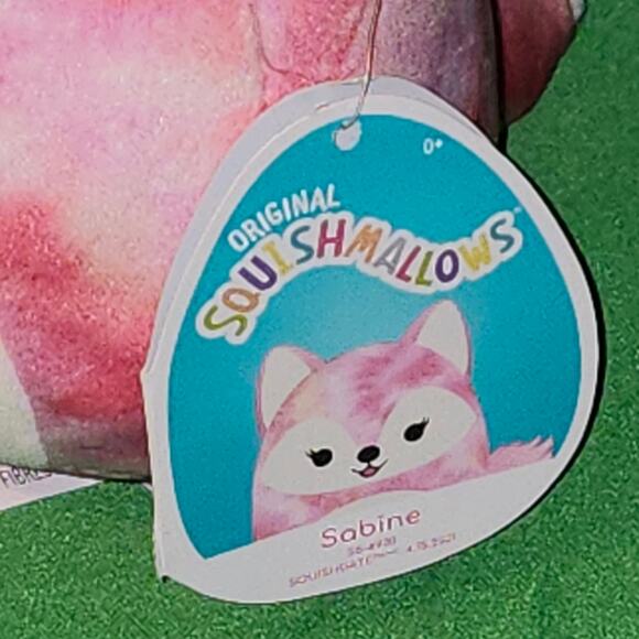 BLACK FRIDAY SALE - Squishmallows Pink and White Stuffed Animal Plush - Picture 4 of 11